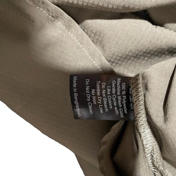 Men's Fishouflage Camo Vented Anglers Long Sleeve Shirt Bass Moss Size Large - Picture 6 of 13